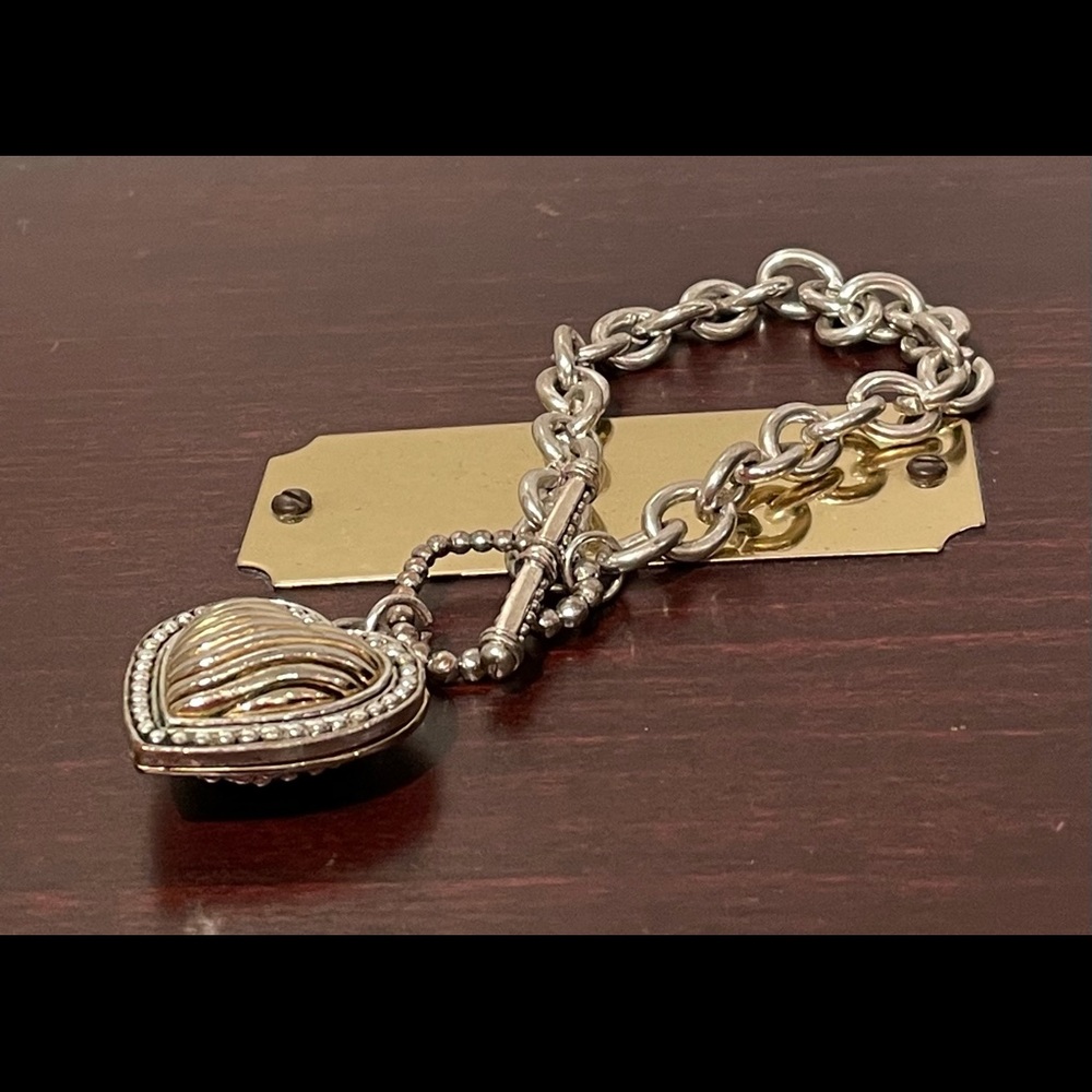 Puffed Heart Bracelet